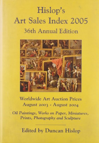 Stock image for Art Sales Index 2003/2004 for sale by WorldofBooks