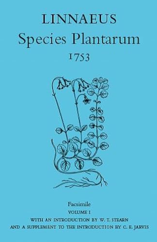 9780903874472: Linnaeus' Species Plantarum 1753, the Ray Society's Facsimile, Volume 1