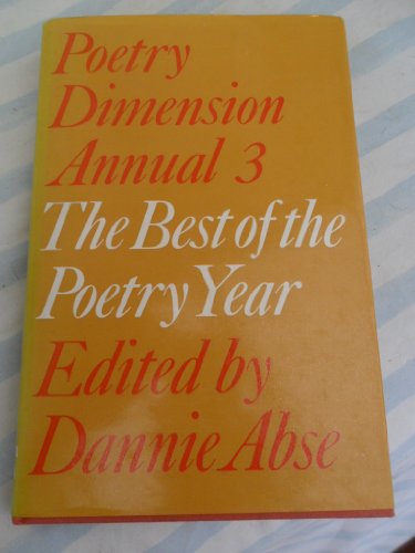 Stock image for Poetry Dimension Annual for sale by Webster's Bookstore Cafe, Inc.