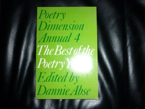 Poetry Dimension Annual (9780903895729) by Abse, Dannie