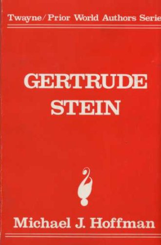 Beispielbild fr Gertrude Stein [Twayne / Prior World Authors Series] zum Verkauf von Arapiles Mountain Books - Mount of Alex