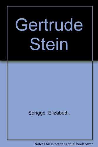 9780904000849: Gertrude Stein (World Authors S.)