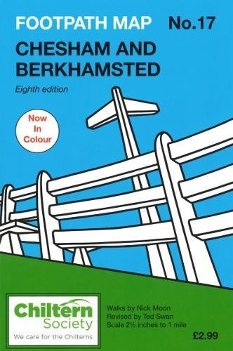 Beispielbild fr Footpath Map No. 17 Chesham and Berkhamsted (Chiltern Society Footpath Maps) zum Verkauf von Monster Bookshop