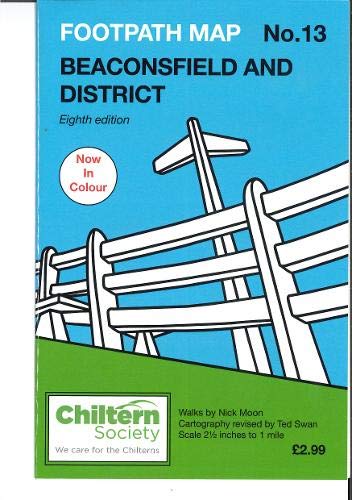 Beispielbild fr Chiltern Society Footpath Map No. 13 Beaconsfield and District zum Verkauf von Blackwell's