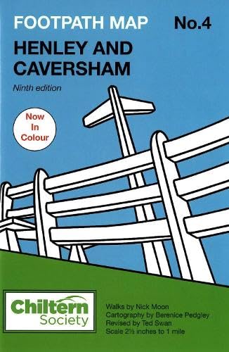 9780904148534: Footpath Map No. 4 Henley and Caversham: Ninth Edition - In Colour (Chiltern Society Footpath Maps)