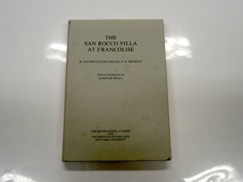 Beispielbild fr San Rocco Villa at Francolise zum Verkauf von Better World Books