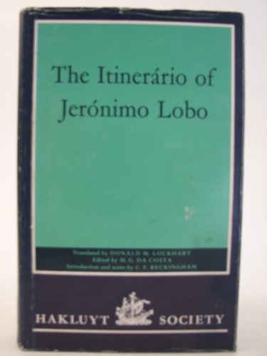 The intinerario of Jeronimo Lobo.