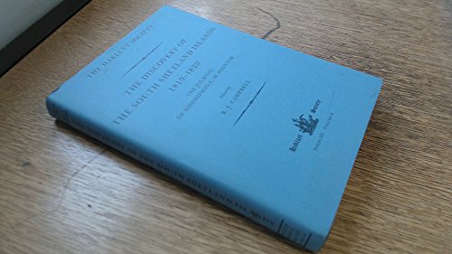 Beispielbild fr The Discovery of the South Shetland Islands 1819-1820: The Journal of Midshipman C.W. Poynter zum Verkauf von Kevin T. Ransom- Bookseller