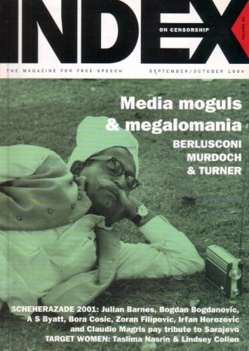 Stock image for Media, Moguls, Megalomania (Index on Censorship) for sale by WorldofBooks