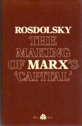 Imagen de archivo de Making of Marx's "Capital" a la venta por Better World Books