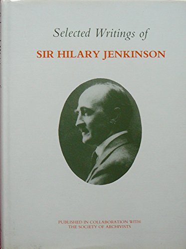 Selected Writings of Sir Hilary Jenkinson