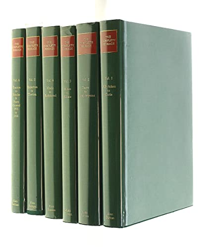 Complete Peerage of England, Scotland, Ireland, Great Britain and the United Kingdom/13 Volumes B...