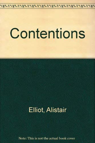 Contentions (Ceolfrith ; 38) (9780904461213) by Elliot, Alistair