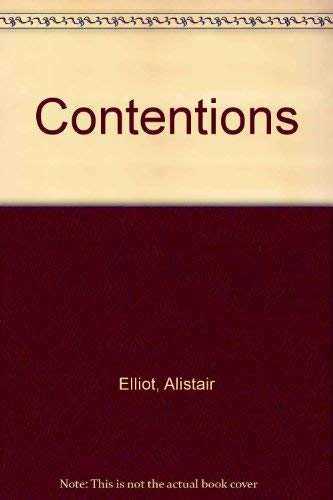 Contentions (9780904461244) by Elliot, Alistair