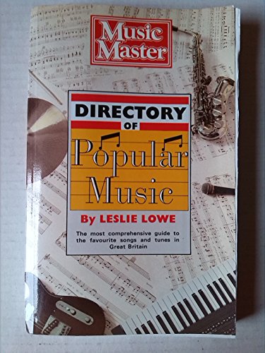 Beispielbild fr Music Master" Directory of Popular Music zum Verkauf von AwesomeBooks