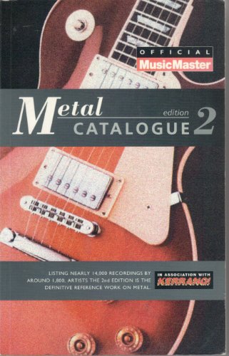 Beispielbild fr Music Master" Metal Catalogue zum Verkauf von WorldofBooks