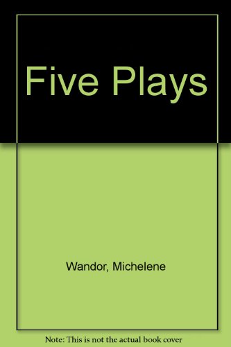 Beispielbild fr Five Plays zum Verkauf von Anybook.com