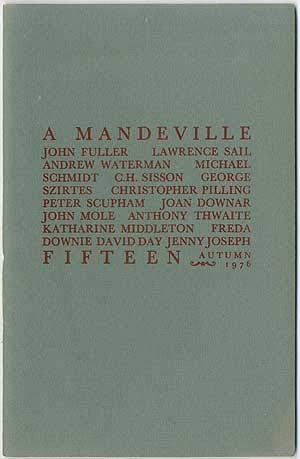9780904533255: A Mandeville fifteen