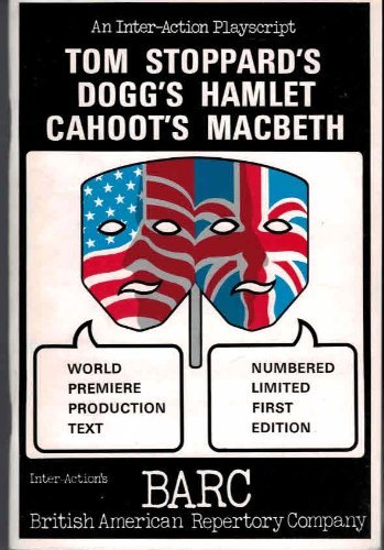 Beispielbild fr DOGG'S HAMLET AND CAHOOT'S MACBETH. zum Verkauf von medimops