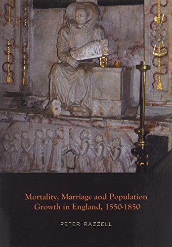 Beispielbild fr MORTALITY, MARRIAGE AND POPULATION GROWTH IN ENGLAND, 1550-1850 zum Verkauf von Second Story Books, ABAA