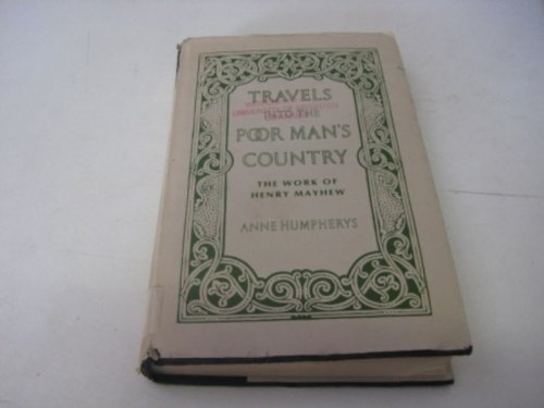 Beispielbild fr Travel into the Poor Man's Country: Work of Henry Mayhew zum Verkauf von WorldofBooks