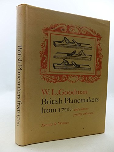 Imagen de archivo de British Planemakers from 1700 a la venta por Front Cover Books