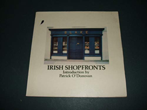 Imagen de archivo de Irish Shopfronts a la venta por HPB Inc.
