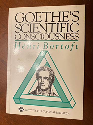 Stock image for Goethe's Scientific Consciousness for sale by Smith Family Bookstore Downtown