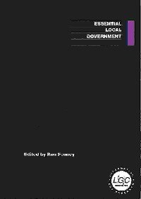 Imagen de stock para Essential Local Government