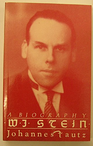 Beispielbild fr Walter Johannes Stein: A Biography zum Verkauf von WorldofBooks