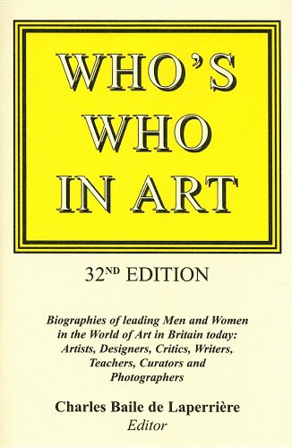Stock image for Who's Who in Art: Biographies of Leading Men and Women in the World of Art in Britain Today for sale by WorldofBooks