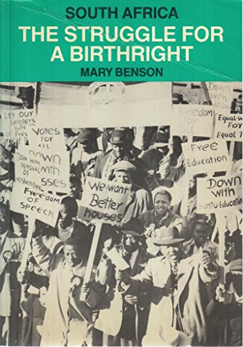 9780904759686: South Africa: The Struggle for a Birthright