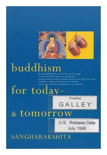 Beispielbild fr Buddhism for Today - And Tomorrow zum Verkauf von WorldofBooks