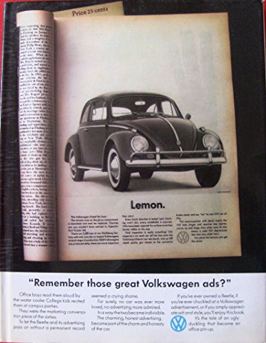 9780904866131: Remember those great Volkswagen ads?