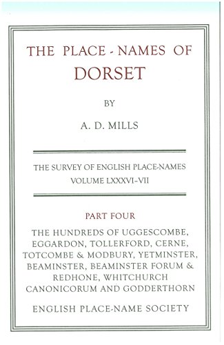 Beispielbild fr The Place-Names of Dorset: Part 4 (County Survey) zum Verkauf von WorldofBooks