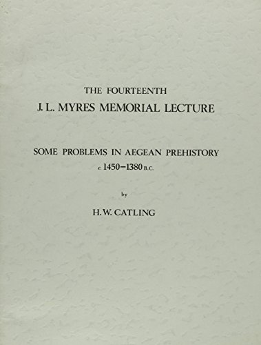 9780904920161: Some Problems in Aegean Prehistory (Gr-gen)