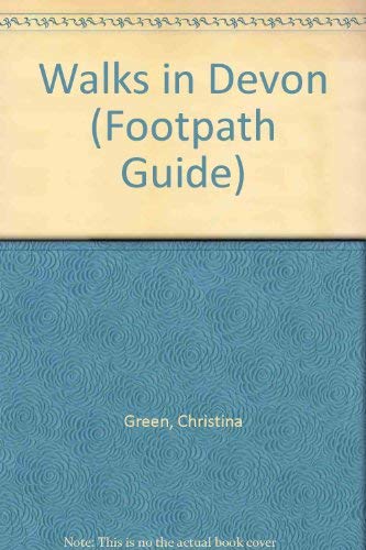 Stock image for Walks in Devon (Footpath Guide) for sale by AwesomeBooks