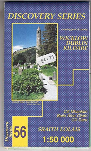 Stock image for Irish Discovery Map 56 Wicklow, Dublin and Kildare: Sheet 56 for sale by WorldofBooks