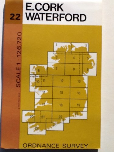 Beispielbild fr East Cork and Waterford (Sheet 22) (Irish half-inch scale map series) zum Verkauf von WorldofBooks