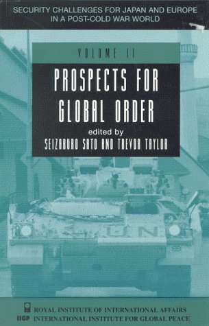 Beispielbild fr Prospects for global order. zum Verkauf von Kloof Booksellers & Scientia Verlag