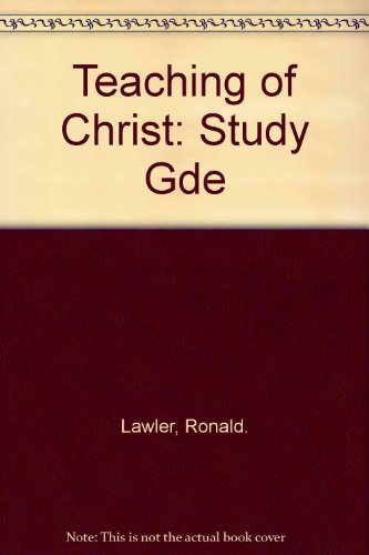 9780905092348: Teaching of Christ: Study Gde