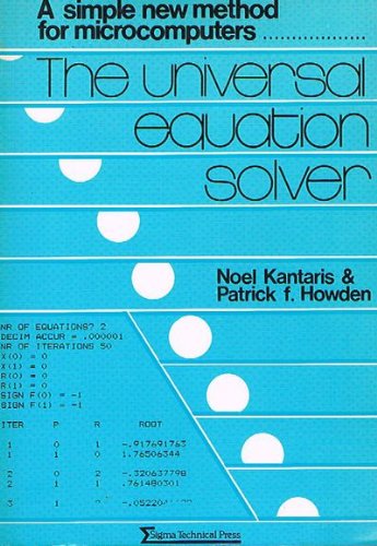 9780905104409: Universal Equation Solver, The