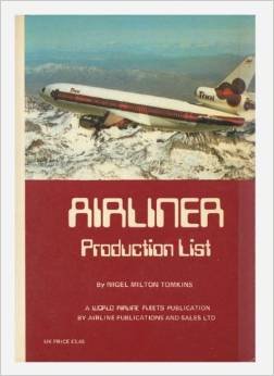 Stock image for Airliner production list for sale by Spenlow & Jorkins