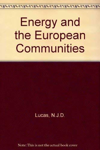 Imagen de archivo de Energy and the European Communities a la venta por Victoria Bookshop