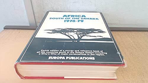 Stock image for Africa South of the Sahara, 1978-79. for sale by Zubal-Books, Since 1961