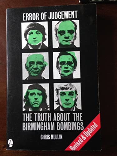 Beispielbild fr Error of Judgement: Birmingham Bombings zum Verkauf von ThriftBooks-Dallas