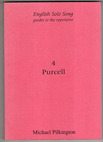 9780905210742: Purcell: Vol 4