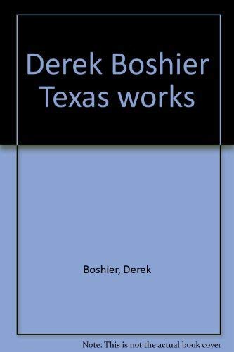 Derek Boshier, Texas works (9780905263212) by Boshier, Derek