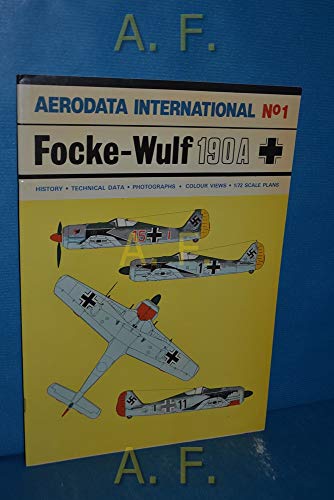 Beispielbild fr Aerodata International Focke-Wulf 190A zum Verkauf von O+M GmbH Militr- Antiquariat