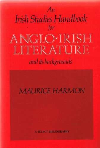 An Irish Studies Handbook for Anglo-Iriswh Literature and its Backgrounds,